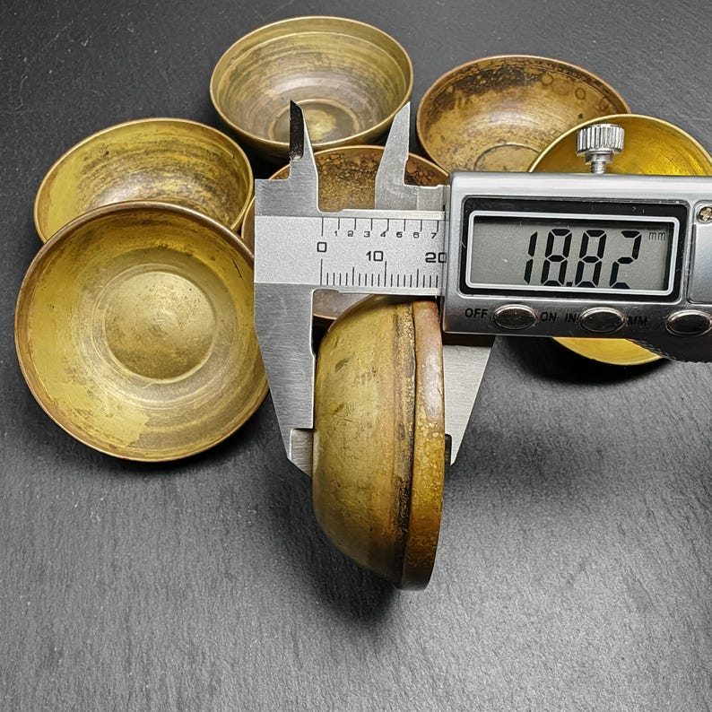 Water Offering Bowls 2.4" × 0.8" Gandhanra-ART