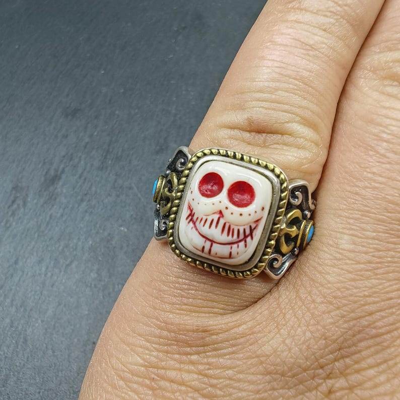 Silver Ring | Ivo Citipati Skull Master Ring - Gandhanra-ART