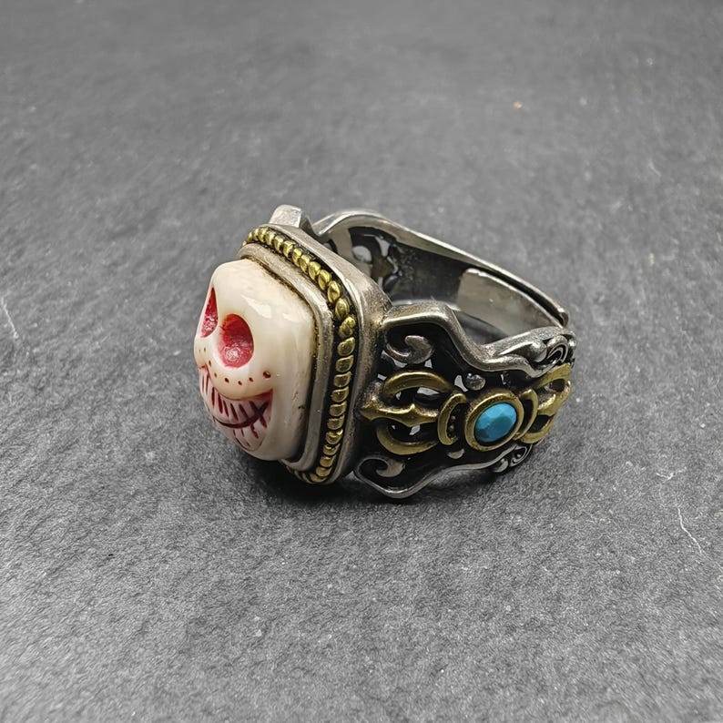 Silver Ring | Ivo Citipati Skull Master Ring - Gandhanra-ART