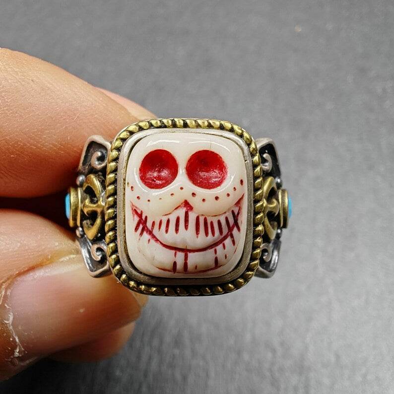Silver Ring | Ivo Citipati Skull Master Ring - Gandhanra-ART