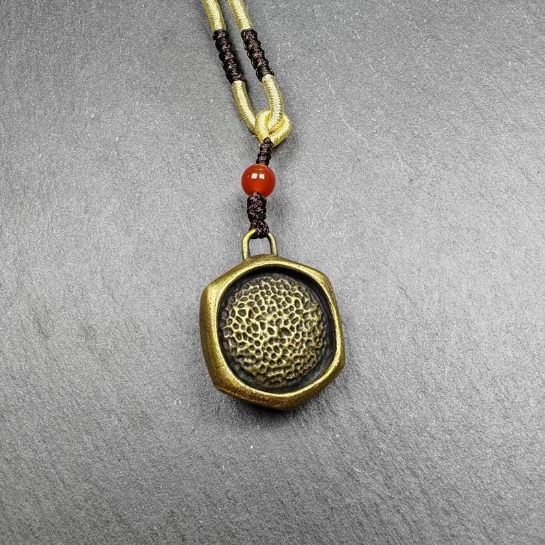 Double Faced Drashi Lhamo Amulet,Zashi Lhamo Pendant - Gandhanra-ART