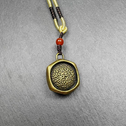 Double Faced Drashi Lhamo Amulet,Zashi Lhamo Pendant - Gandhanra-ART