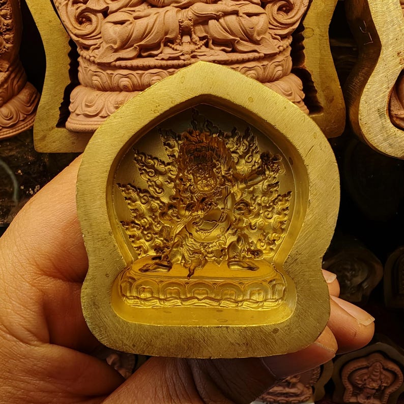 Vajrapani Tsa Tsa Mold | 4.5cm Gandhanra-ART
