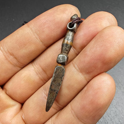 Old Tibetan Phurba Amulet,Kila - Dorje Phurba,40 Years Old Gandhanra-ART