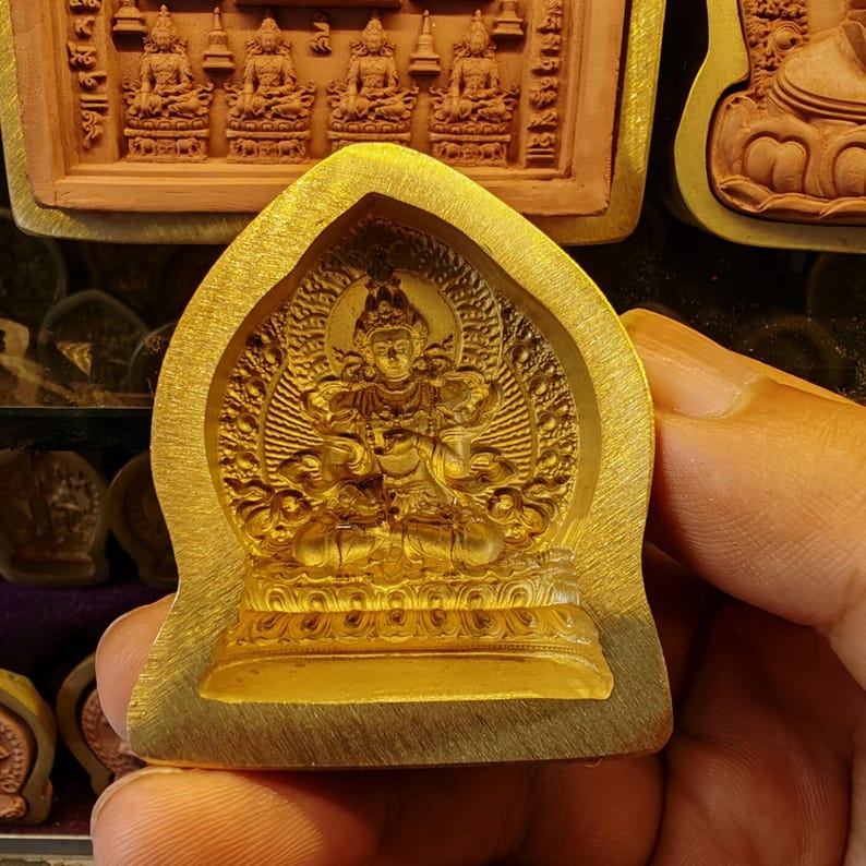 Vajrasattva Tsa Tsa Mold | 4.5cm Gandhanra-ART