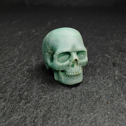 Authentic Turquoise Citipati Skull Bead,15*13*11mm Gandhanra-ART