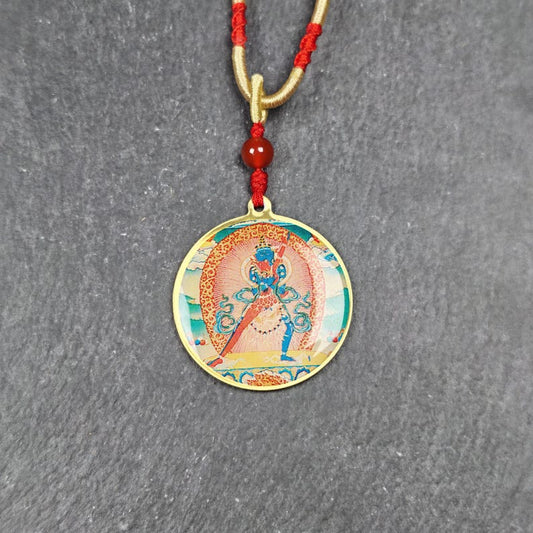 Chakrasamvara + Mahakala Amulet (Double Sided ) 34mm Gandhanra-ART