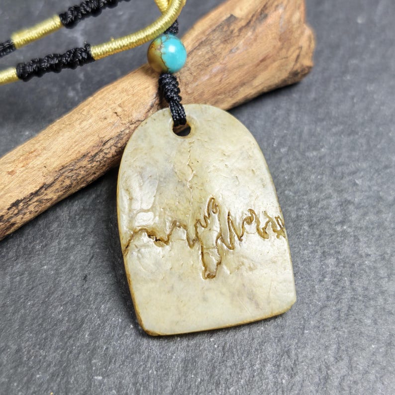 Original Kapala Amulet - Gandhanra Old Tibetan Protective Charm - 37mm × 25mm - Decades Old Gandhanra-ART