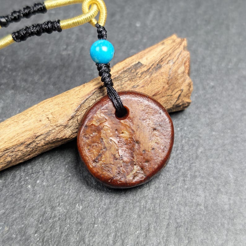 Antique Triangle Kapala Amulet 44mm × 33mm - Decades Old Gandhanra-ART