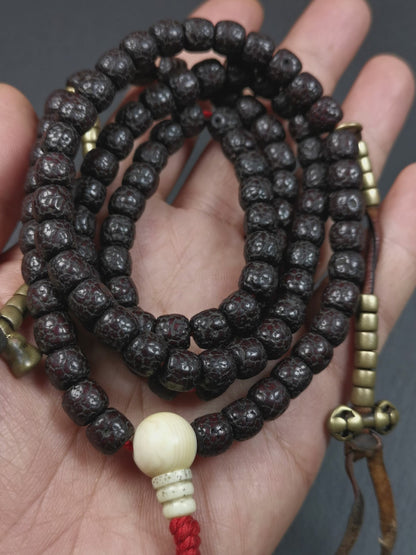 Old Lotus Seed Mala,0.32"