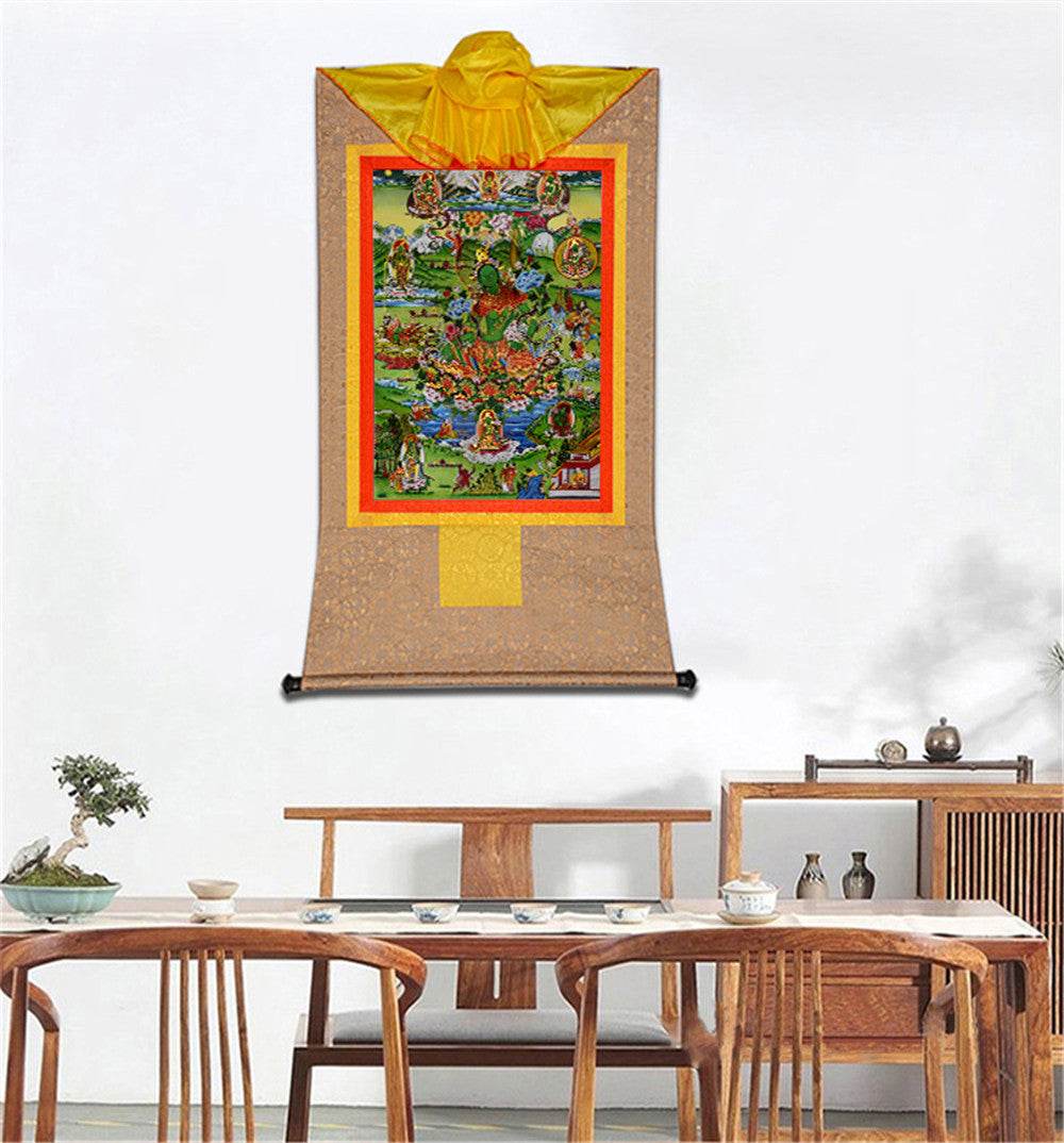 Eight Forms of Green Tara - Gandhanra-ART