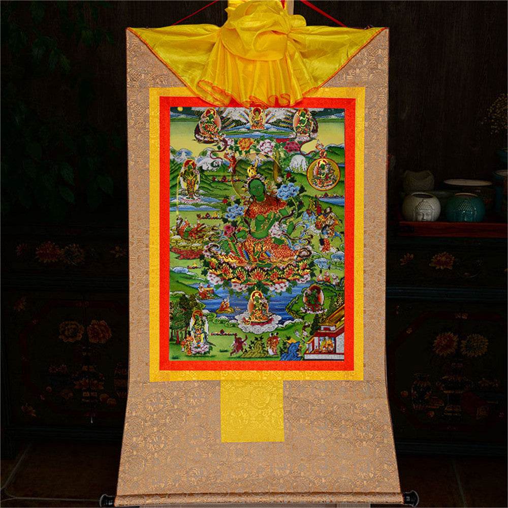 Eight Forms of Green Tara - Gandhanra-ART