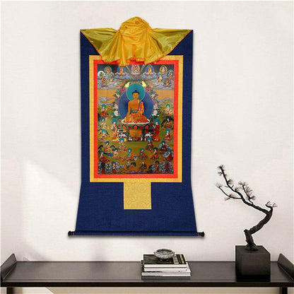 Eighteen Arhats,18 Luohan - Gandhanra-ART