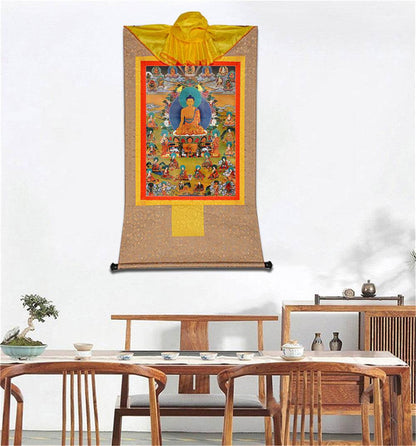 Eighteen Arhats,18 Luohan - Gandhanra-ART