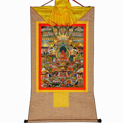 Elysium of Buddhism,Sukhavati - Gandhanra-ART
