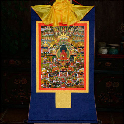 Elysium of Buddhism,Sukhavati - Gandhanra-ART