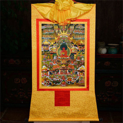 Elysium of Buddhism,Sukhavati - Gandhanra-ART