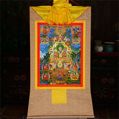 Masters of the Sakya school ,Great Sakyapa - Gandhanra-ART