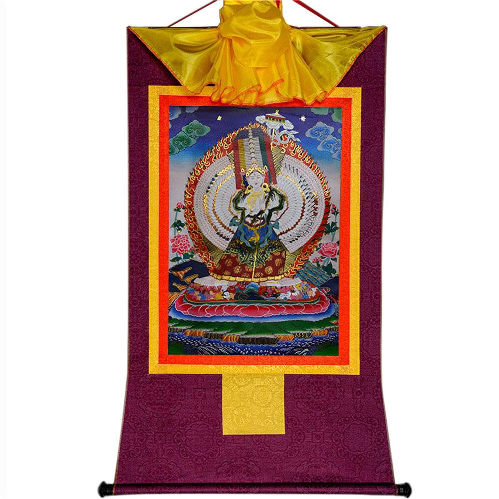 Usnisa Sitatapatra-Great White Parasol - Gandhanra-ART