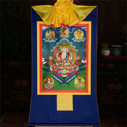 Usnisa Vijaya and 5 Healing Buddhas - Gandhanra-ART