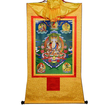Usnisa Vijaya and 5 Healing Buddhas - Gandhanra-ART