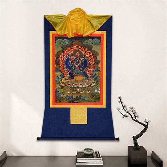 གཤིན་རྗེ་གཤེད་ Yamantaka- Conqueror of the Lord of Death - Gandhanra-ART