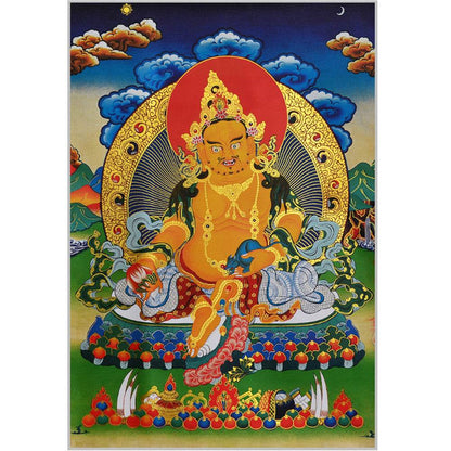 Yellow Jambhala,Dzambhala - Gandhanra-ART