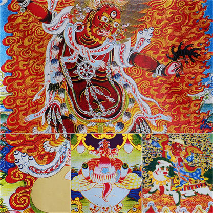 Guru Dragpo-Fierce Emanation of Guru Rinpoche - Gandhanra-ART