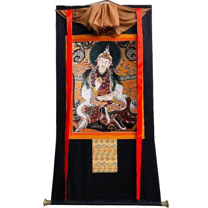 Guru Rinpoche,Woodblock Thangka Art - Gandhanra-ART