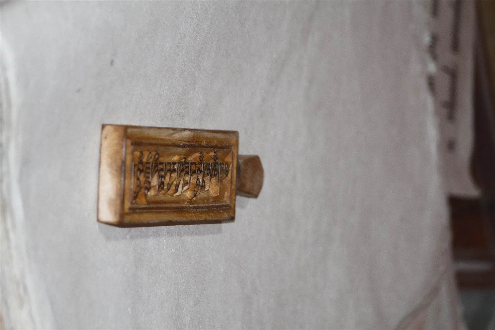 Gandhanra Handcarved Woodblock Mantra Printing Plate, Tibetan Buddhist Printing Art,From Derge Parkhang Sutra Printing Temple - Gandhanra-ART
